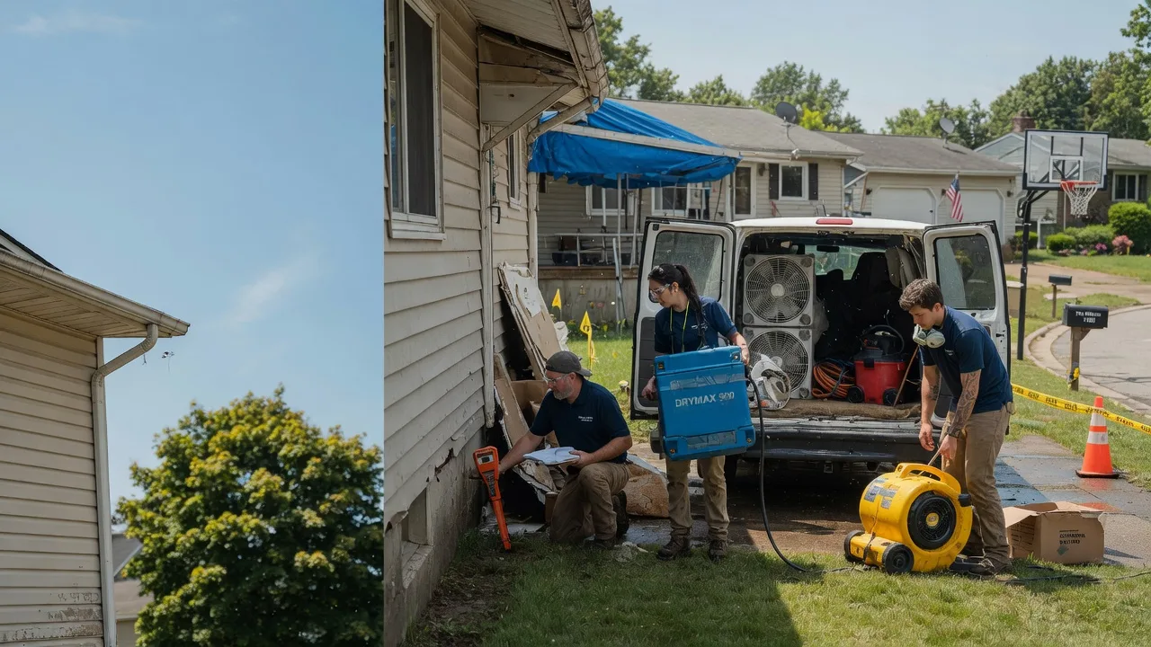 Ceiling Leak Cleanup in Shrewsbury, PA near me